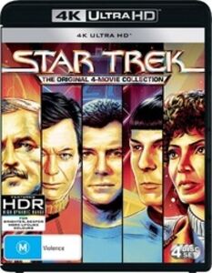 Star Trek: The Motion Picture /  Star Trek II: The Wrath Of Khan /  Star Trek III: The Search For Spock /  Star IV: The Voyage Home - All-Region UHD [Import]