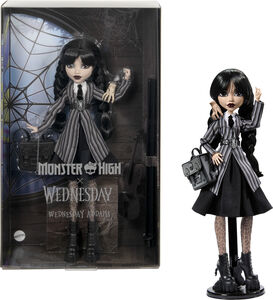 Mattel Collectible - Monster High X Wednesday  - Wednesday Doll , Jenna Ortega
