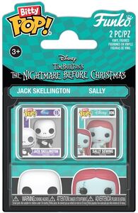 Funko Bitty POP!: The Nightmare Before Christmas 2-Pack - Jack & Sally 