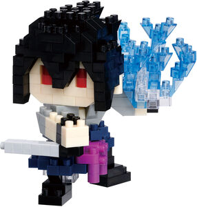 Nanoblock - Naruto Shippuden - Character Collection - Sasuke Uchiha (Chidori) Building Kit