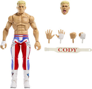 Mattel Collectible - WWE Elite Collection: Top Picks 6" "The American Nightmare" Cody Rhodes Action Figure , Cody Rhodes