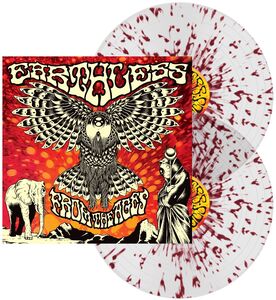 From The Ages - Clear w/  Dark Red Splatter