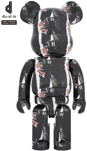 Medicom - Andy Warhol Rolling Stones Sticky Fingers 1000% Bearbrick