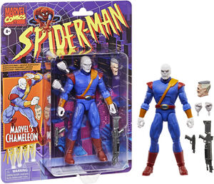 Hasbro Collectibles - Spider-Man Retro Comics - Marvel Legends - Marvel's Chameleon Action Figure