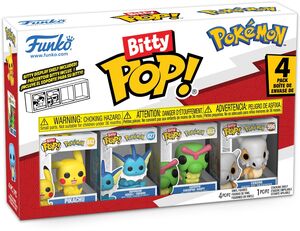 Funko Bitty POP!: Pokemon - Pikachu 4-Pack