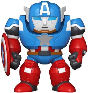 Funko Bitty Bots: Marvel WI, Captain America Mech with Captain America 