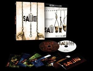 Saw III - Limited All-Region UHD & Blu-Ray Boxset with Lenticular Cover & Art Cards [Import]
