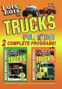 Lots And Lots Of Trucks For Kids: 2 Complete Programs!