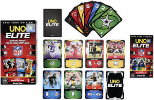 Mattel Games - UNO: Elite NFL 2025 Core Edition Booster Set
