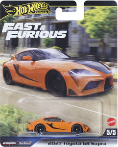 Mattel - Hot Wheels Premium: Fast & Furious 2021 Toyota GR Supra 