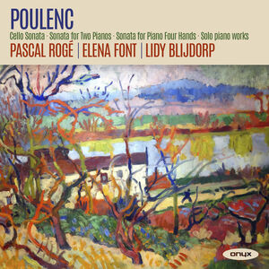 Poulenc: Cello Sonata, Sonata for Two Pianos, Sonata for Piano 4 Hands , Pascal Rogé