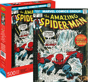 MARVEL SPIDER-MAN COVER 500 PC PUZZLE