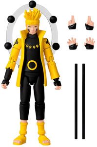 Bandai - Naruto - Anime Heroes - Uzumaki Naruto Sage of Six Paths Mode Action Figure 