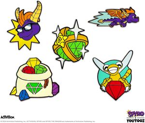 Youtooz - Spyro Pin Set 