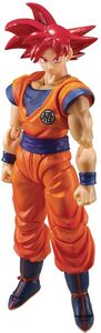 Tamashii Nations - Dragon Ball Super - S.H.Figuarts - Super Saiyan God Son Goku (Saiyan God Instilled with the Light of Righteous Hearts) Action Figure