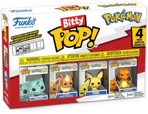 Funko Bitty POP!: Pokemon - Bulbasaur 4-Pack 