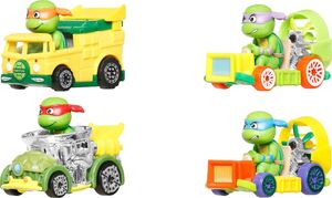 Mattel - Hot Wheels Racerverse Tmnt 4-Pack
