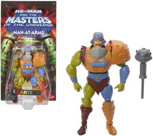 Mattel Collectible - Masters of the Universe Origins 200X Cartoon Collection Man-At-Arms Action Figure (He-Man, MOTU)