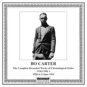 Bo Carter 1 1928-1931