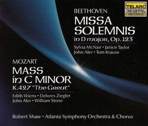 Missa Solemnis / Great Mass in C minor , Ludwig van Beethoven