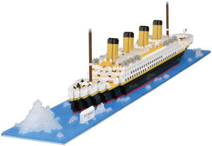 Nanoblock - World Famous - Advanced Hobby Series - Titanic Building Kit
