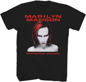 Marilyn Manson - Mechanical Animals T-Shirt - Medium Black TS0001MMAA2 