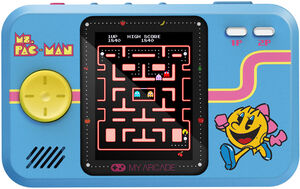 My Arcade - DGUNL-7010 MS. PAC-MAN Pocket Player Pro Handheld Portable Gaming System 