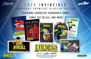 Keepsake Invincible 2025 Season 1 Premiere Trading Cards Blaster box 