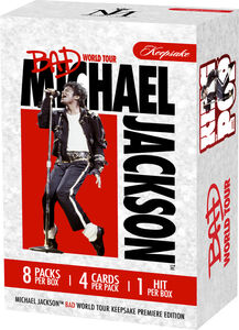 Keepsake - Michael Jackson: Bad World Tour - Premiere Edition Trading Cards - Blaster Box