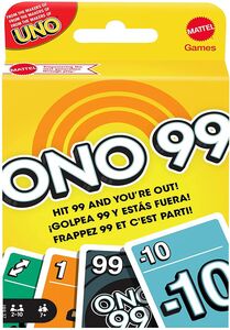 Mattel Games - ONO 99 Card Game By UNO 