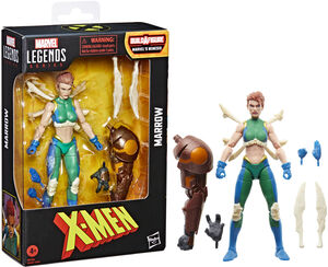 Hasbro Collectibles - X-Men Comics - Marvel Legends - Marrow Action Figure & Nemesis BAF Piece