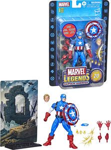 Hasbro Collectibles - 20th Anniversary - Marvel Legends - Captain America Action Figure 
