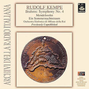 Symphony No 4 , Rudolf Kempe