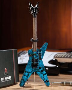 Dimebag Pantera Dean Far Beyond Driven Blue 10 Inch Miniature