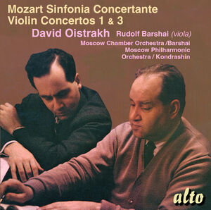 Mozart: Sinfonia Concertante K. 364; Violin Cons No. 1, K. 207