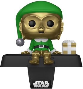 FUNKO Edge-Sitter Bobblehead Stocking Hanger: Star Wars: C-3PO