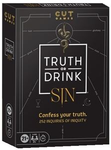 Hasbro Gaming - Truth or Drink Sin Party Game