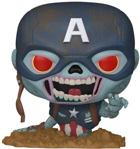 Funko POP! Marvel: Marvel Zombies - Zombie Captain America