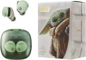Audio Technica ATH-CKS50TW2GG Star Wars Grogu Bluetooth Earphones Ltd Ed (Green/ Tan) 
