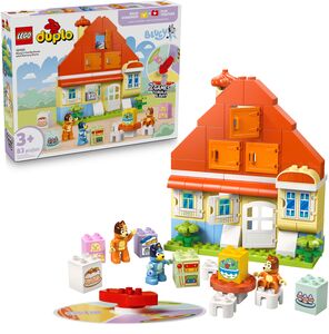 LEGO® DUPLO® Bluey Bluey's Family House with Memory Game 10459