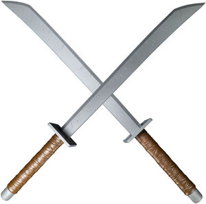 Trick or Treat Studios - Teenage Mutant Ninja Turtles - Retro Swords Replica Costume Accessory (TMNT)