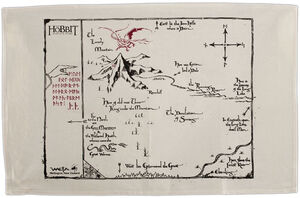 WETA Workshop - The Hobbit - Thorin's Map Tea Towel 