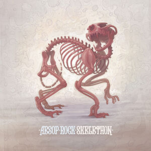 Skelethon (10 Year Anniversary Edition) Creme & Black Marbled Clear , Aesop Rock