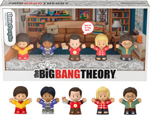 LITTLE PEOPLE COLLECTOR THE BIG BANG THEORY 5 PACK