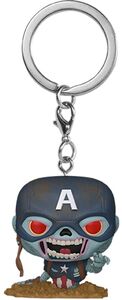 Funko Keychain: Marvel Zombies - Zombie Captain America
