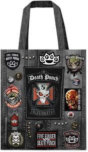Rocksax - Five Finger Death Punch - Battle Bag - 16 X 16 Soft Polyester Bag with Web Handles