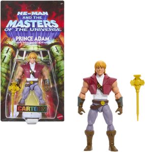 Mattel Collectible - Masters Of The Universe Origins 200X Cartoon Collection Prince Adam Action Figure (He-Man, MOTU)