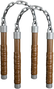 Trick or Treat Studios - Teenage Mutant Ninja Turtles - Retro Nunchucks Replica Costume Accessory (TMNT)