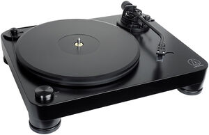 Audio Technica AT-LP7 Fully Manual Belt Drive Turntable (Black) 