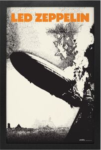 Led Zeppelin - Led Zeppelin I - 11x17 Framed Print With Gel-Coat 
